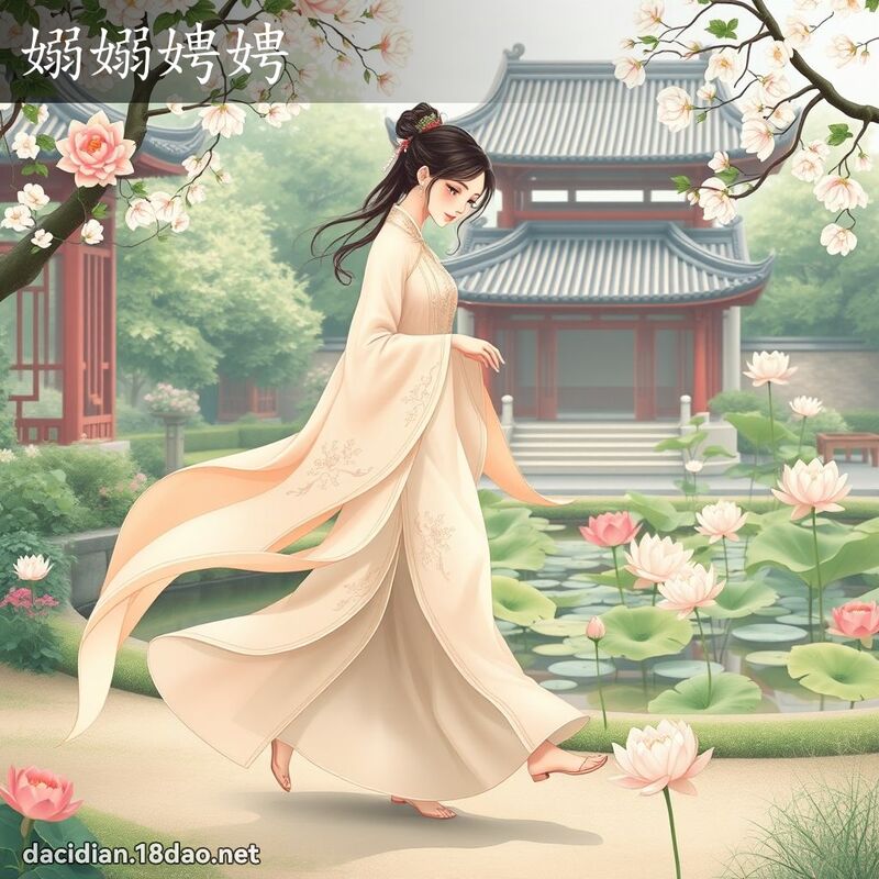 嫋嫋娉娉 - 国语大辞典配图