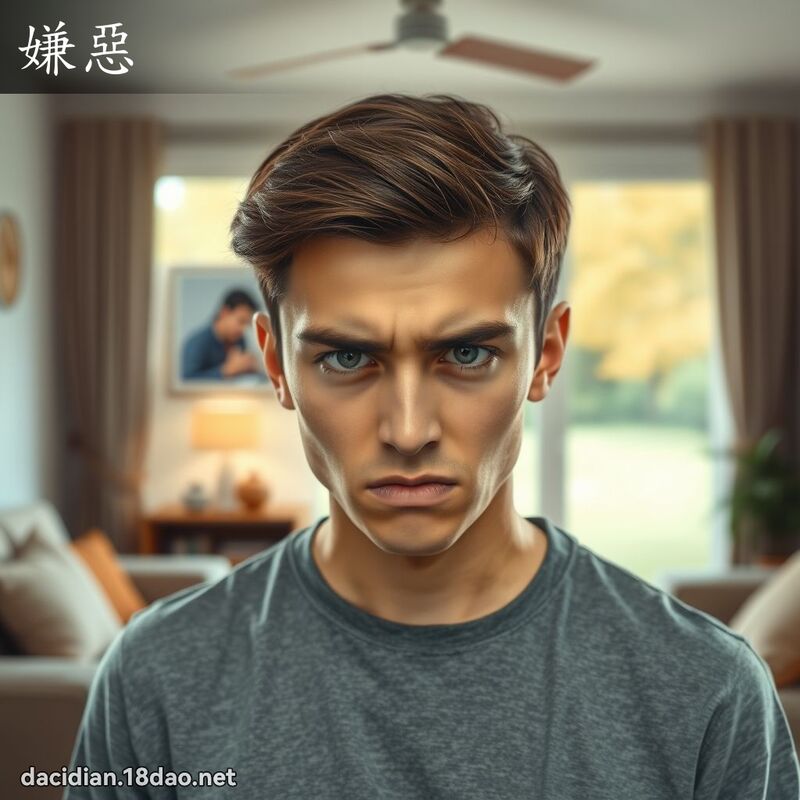嫌恶 - 国语大辞典配图