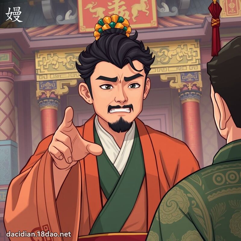 嫚 - 國語大辭典配圖