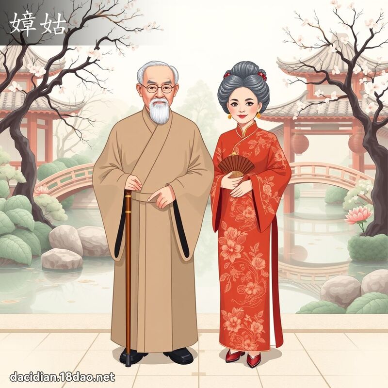 嫜姑 - 國語大辭典配圖