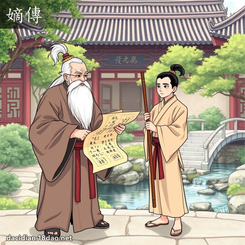 嫡传 - 国语大辞典配图