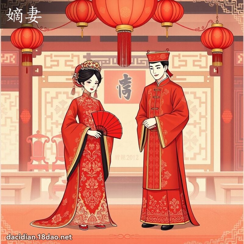 嫡妻 - 國語大辭典配圖