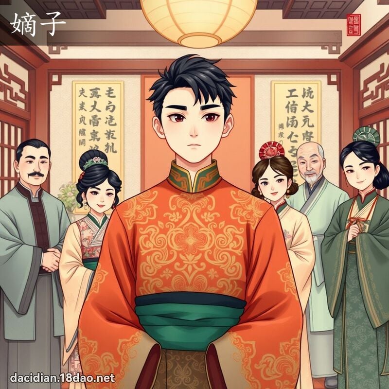 嫡子 - 國語大辭典配圖