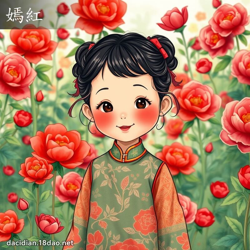 嫣紅 - 國語大辭典配圖