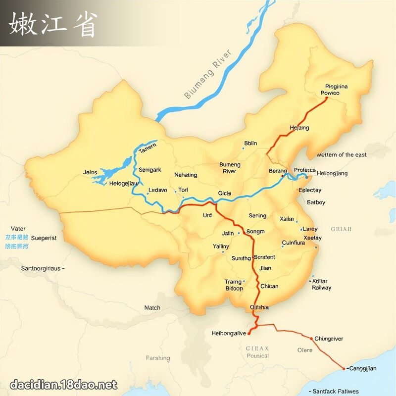 嫩江省 - 國語大辭典配圖