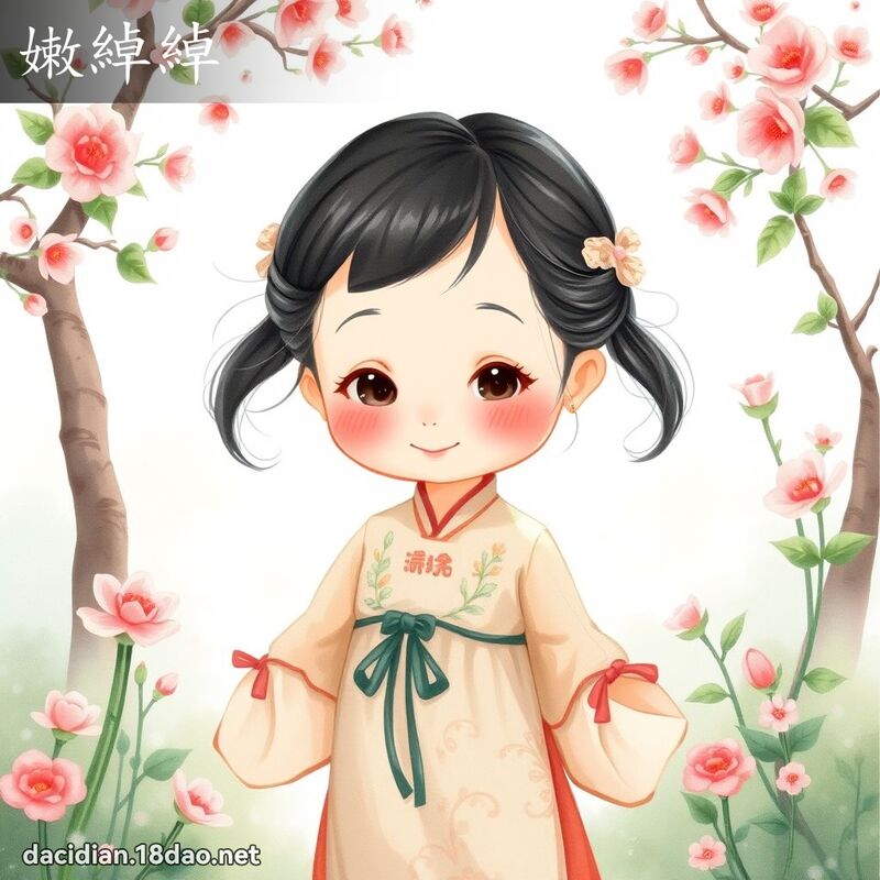 嫩綽綽 - 國語大辭典配圖