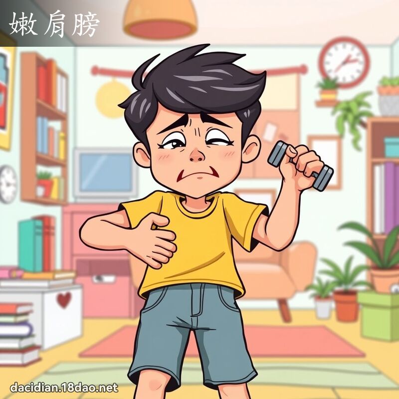 嫩肩膀 - 国语大辞典配图