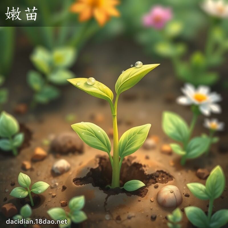 嫩苗 - 国语大辞典配图