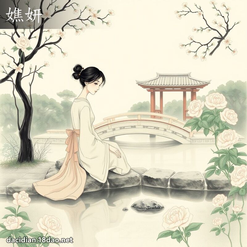 嫶妍 - 国语大辞典配图