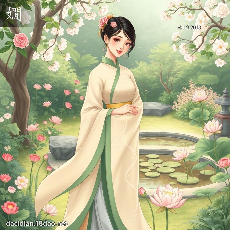 嫺 - 國語大辭典配圖