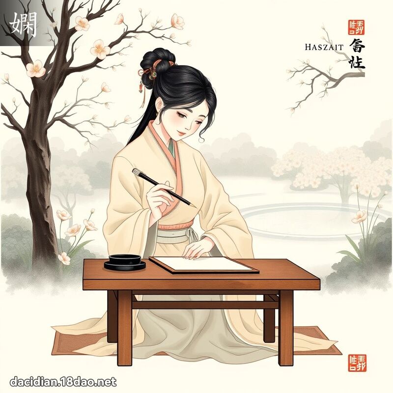 嫻 - 國語大辭典配圖