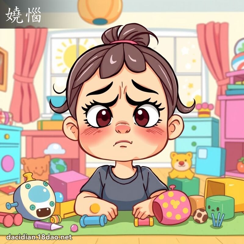 嬈惱 - 國語大辭典配圖