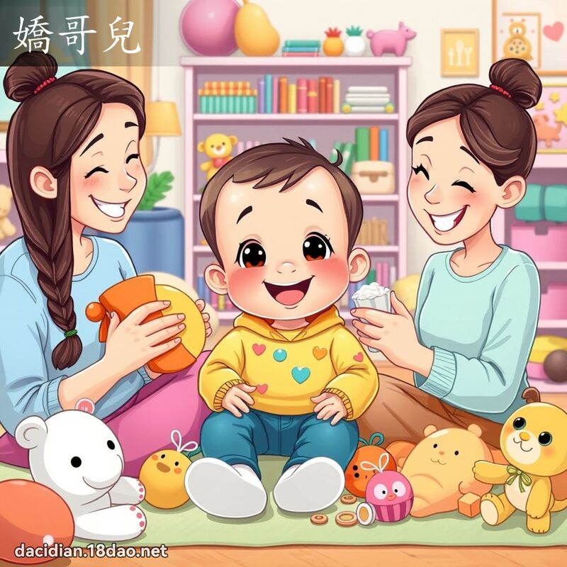 娇哥儿 - 国语大辞典配图