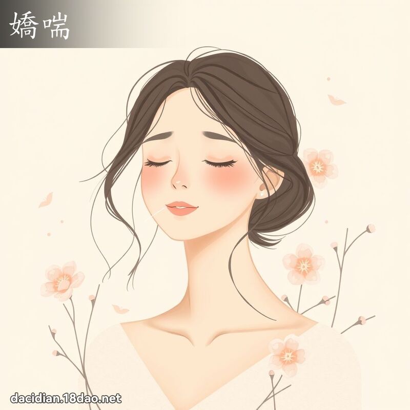 嬌喘 - 國語大辭典配圖