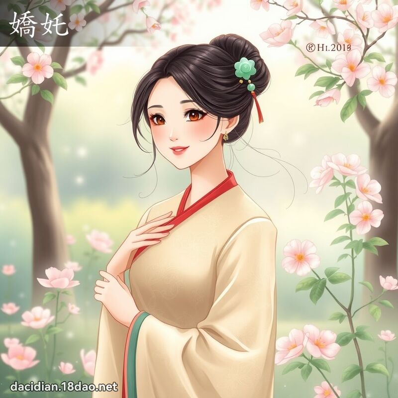 嬌奼 - 國語大辭典配圖