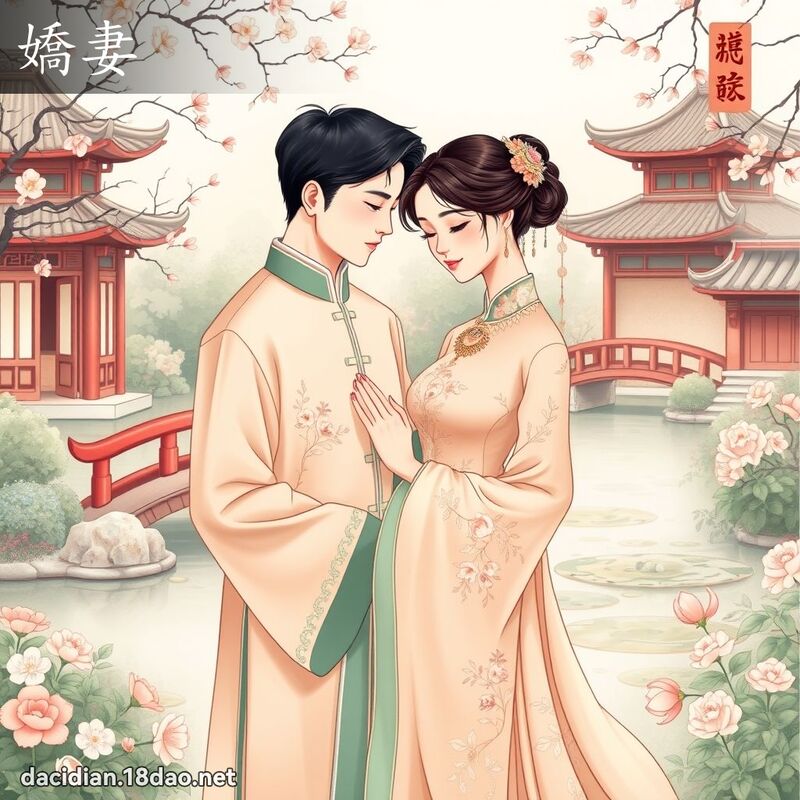 娇妻 - 国语大辞典配图