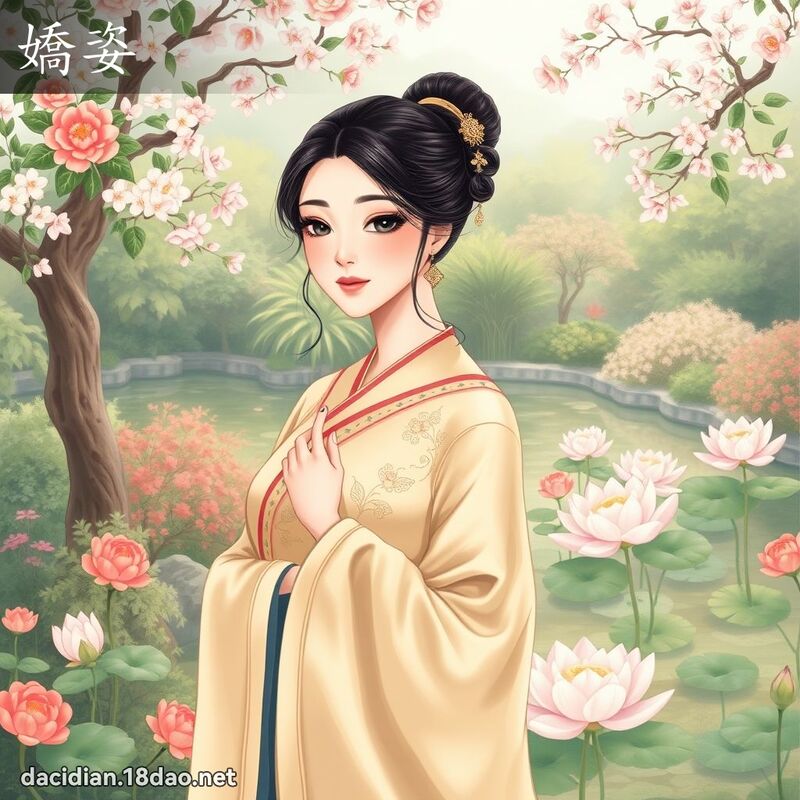 嬌姿 - 國語大辭典配圖