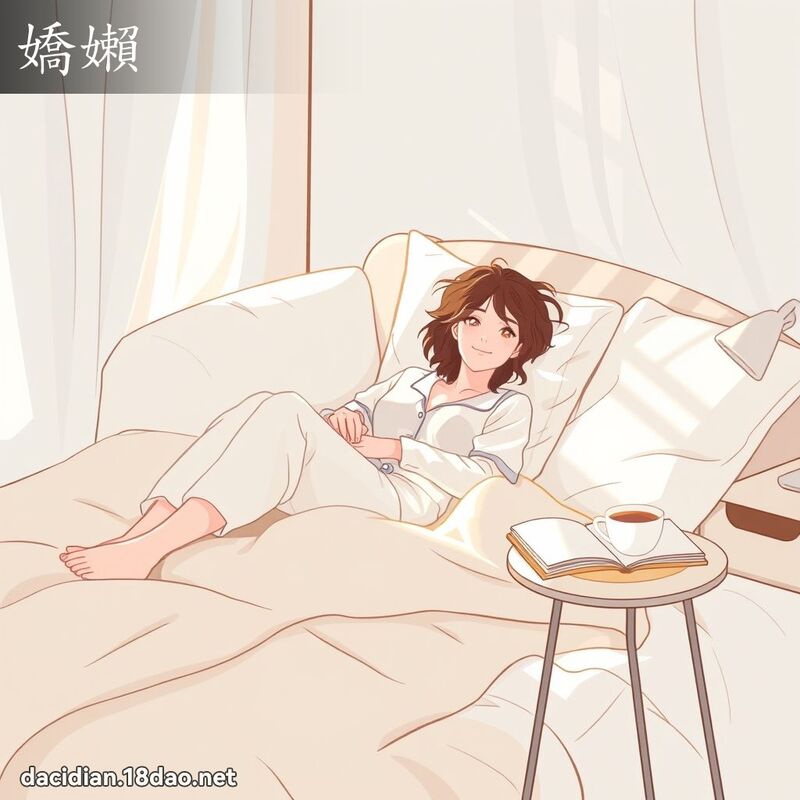 嬌嬾 - 國語大辭典配圖