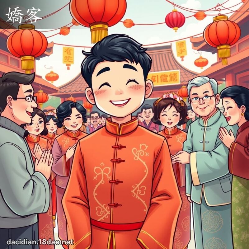 娇客 - 国语大辞典配图