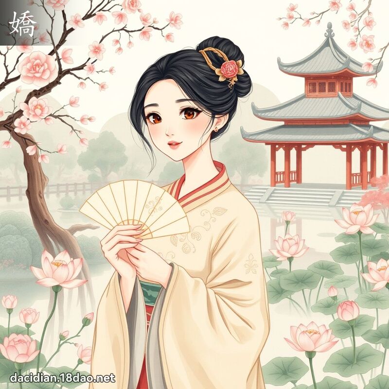嬌 - 國語大辭典配圖