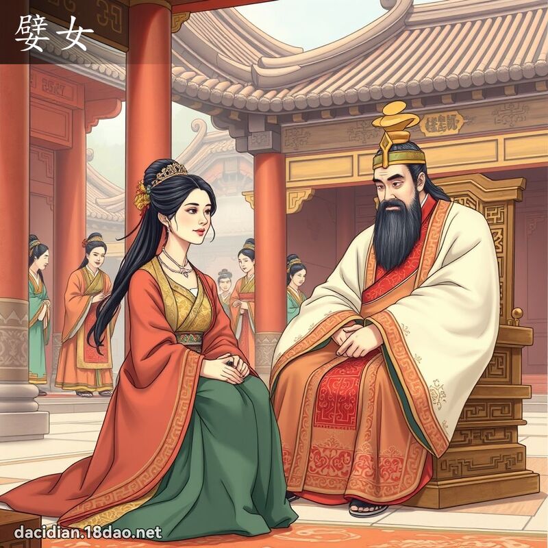 嬖女 - 国语大辞典配图