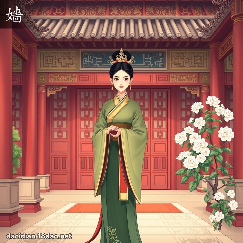 嬙 - 国语大辞典配图