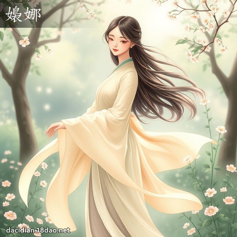嬝娜 - 国语大辞典配图