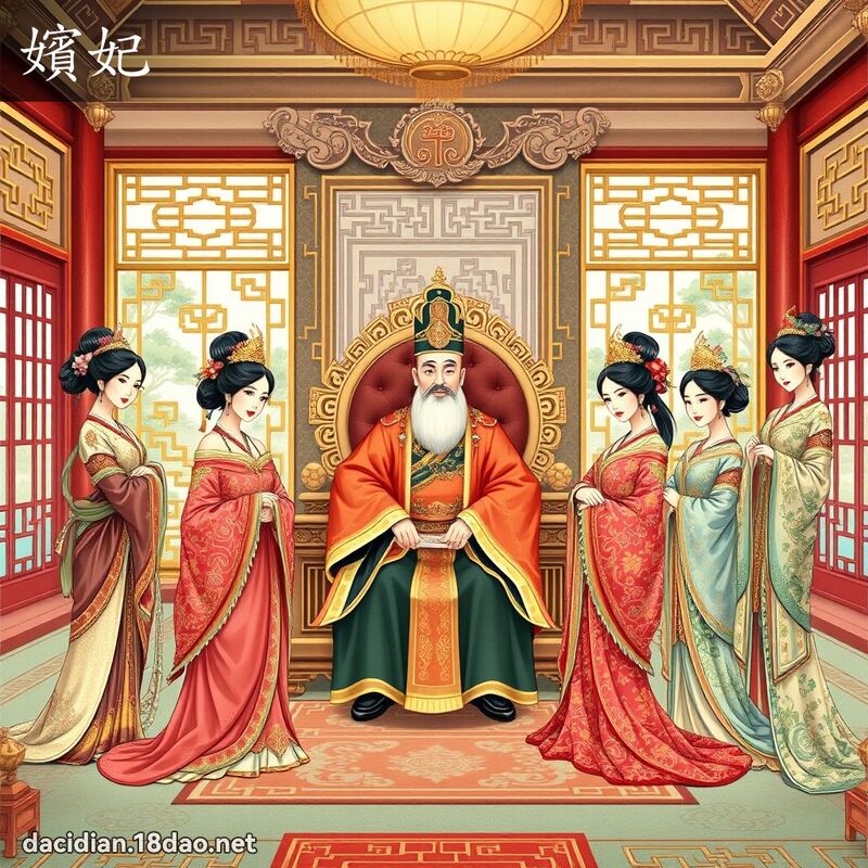 嬪妃 - 國語大辭典配圖