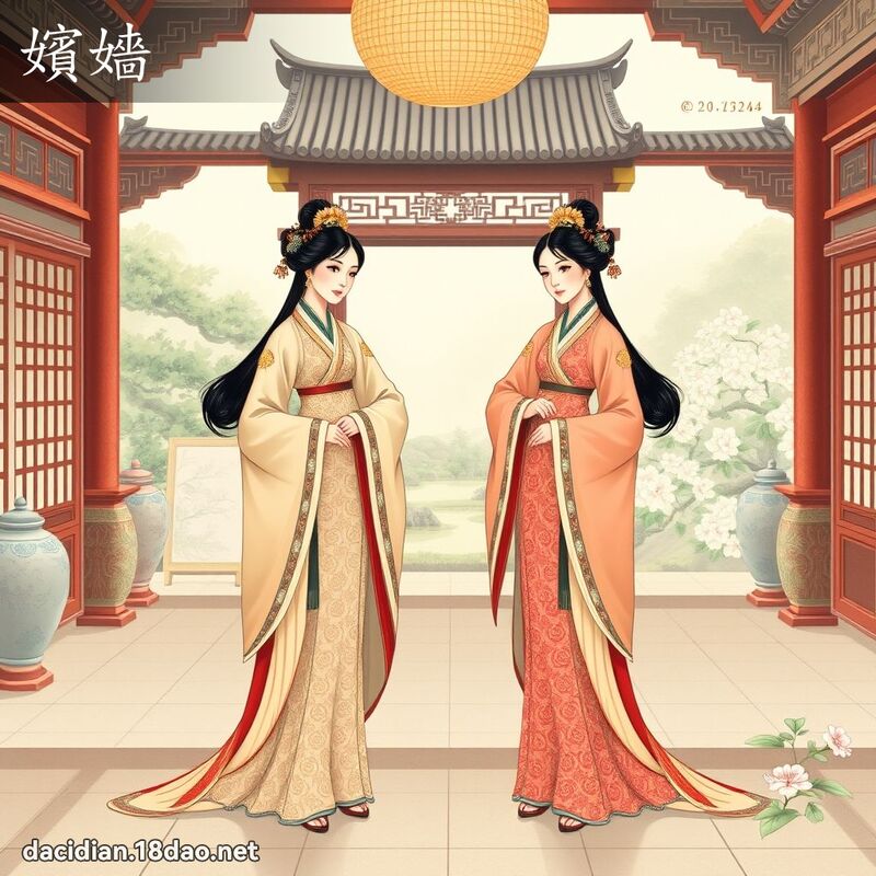 嬪嬙 - 國語大辭典配圖