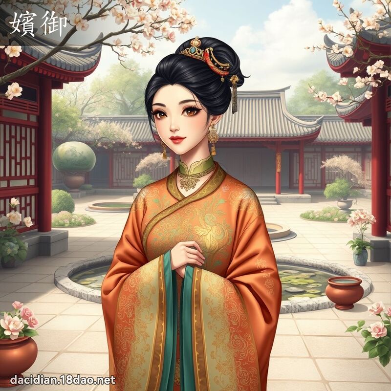 嬪御 - 國語大辭典配圖