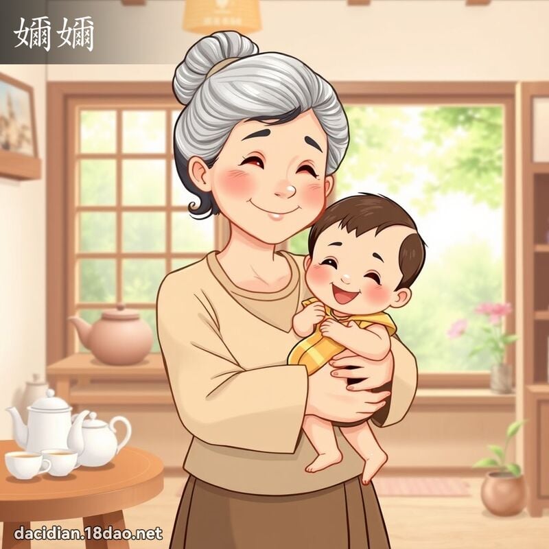 嬭嬭 - 國語大辭典配圖
