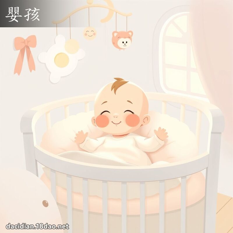 婴孩 - 国语大辞典配图