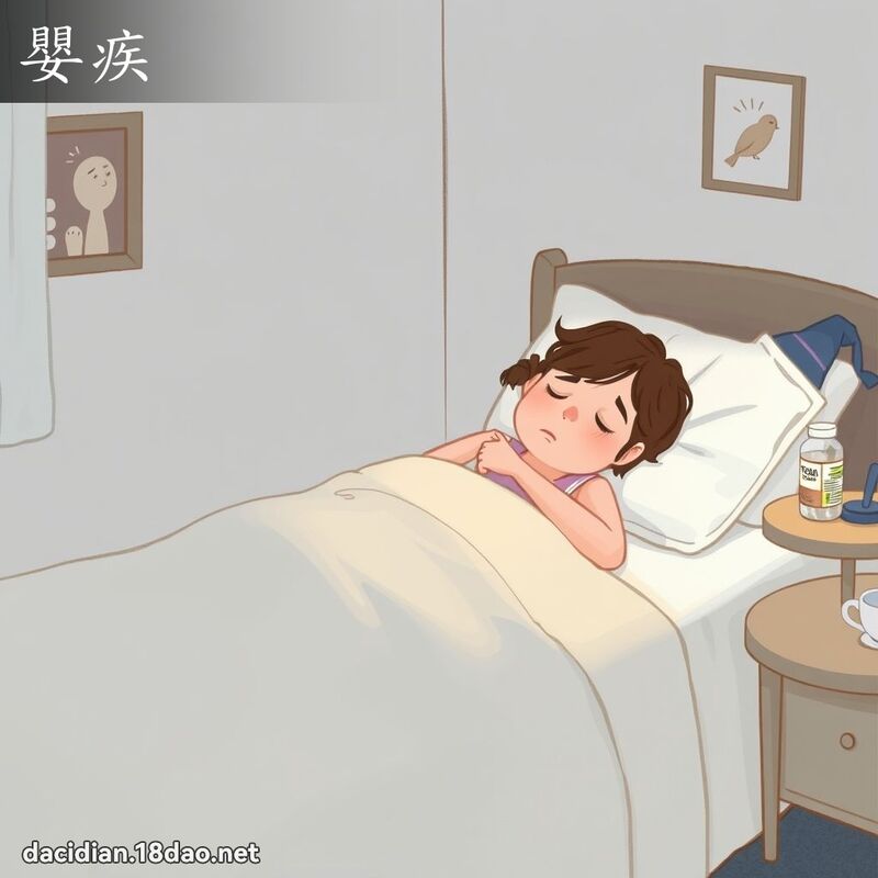 嬰疾 - 國語大辭典配圖