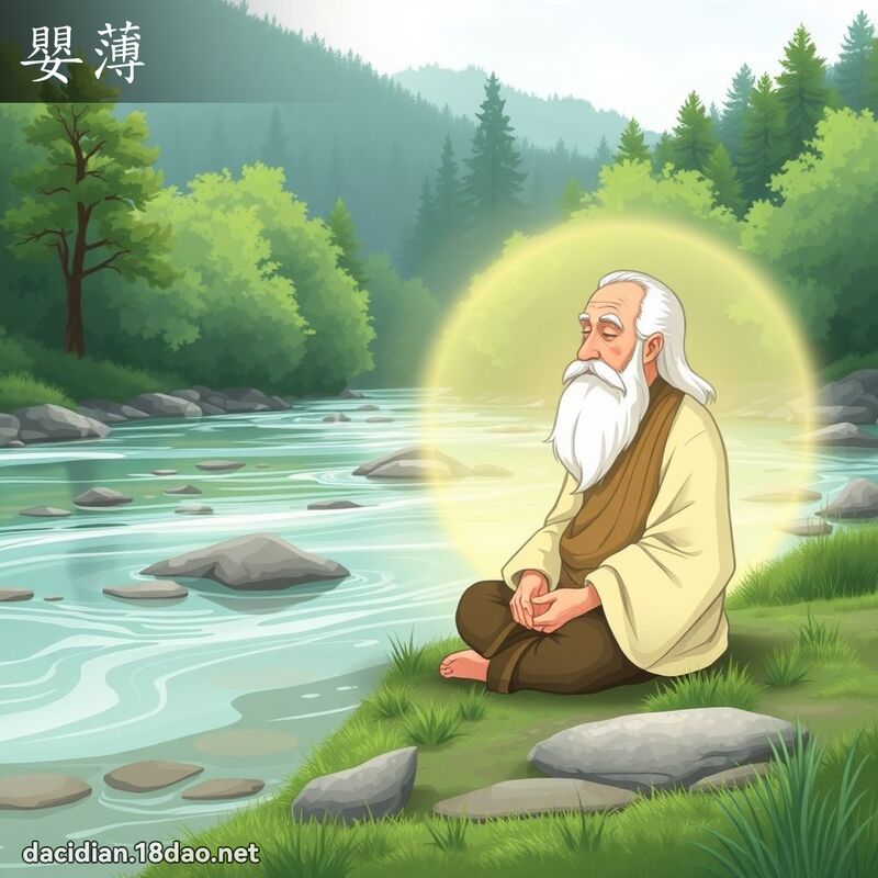 嬰薄 - 國語大辭典配圖