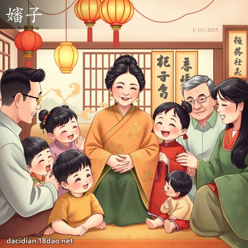 嬸子 - 國語大辭典配圖