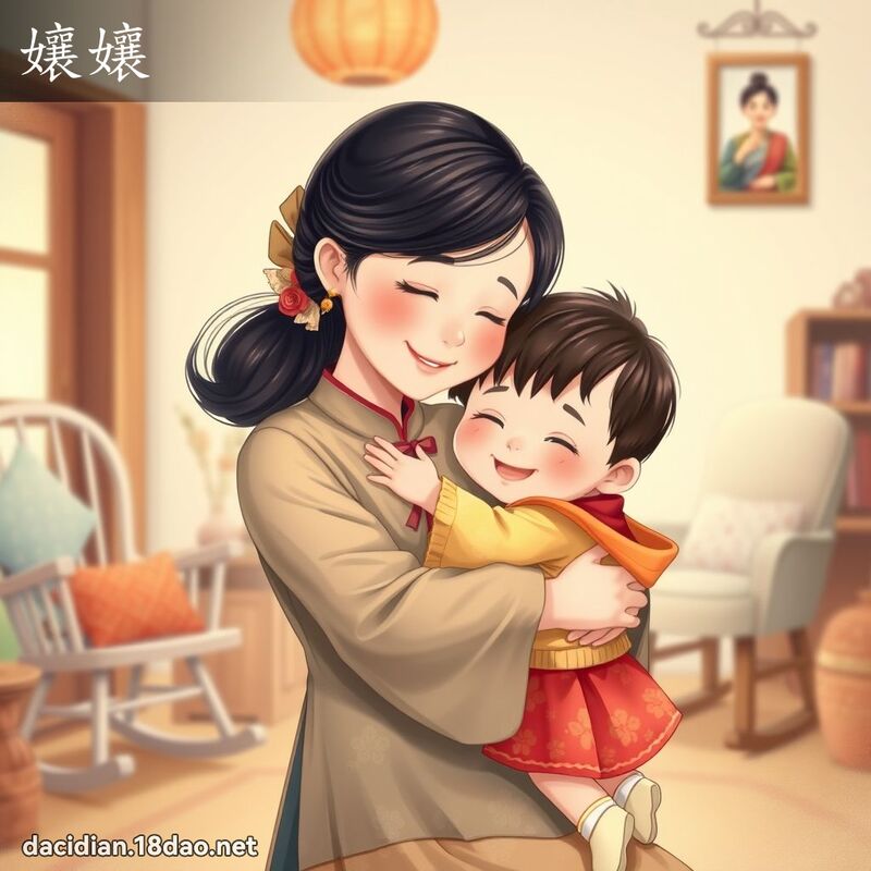 孃孃 - 國語大辭典配圖