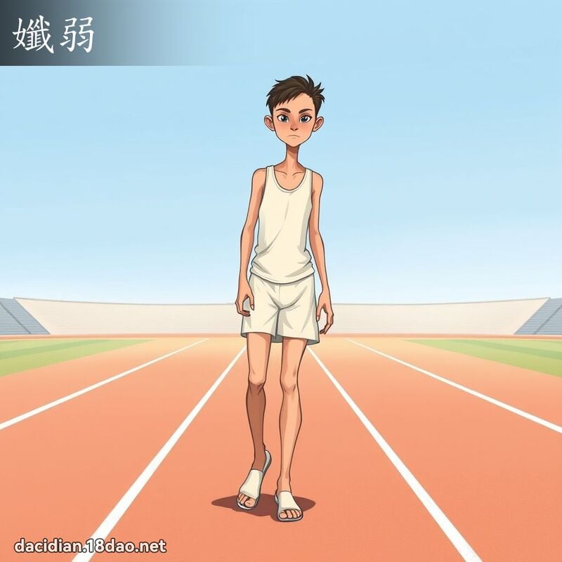 孅弱 - 國語大辭典配圖
