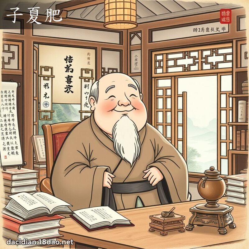 子夏肥 - 国语大辞典配图