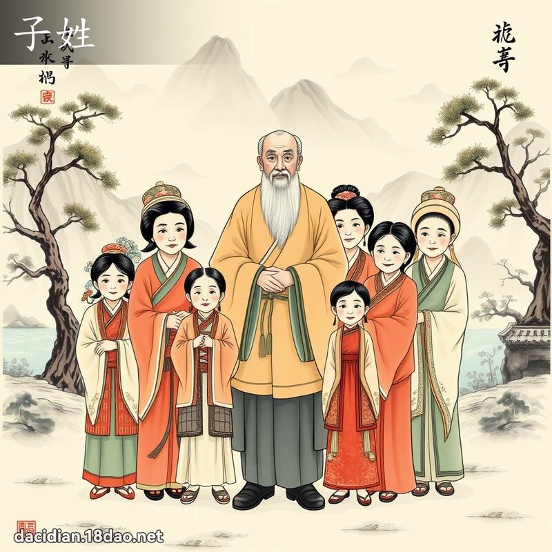 子姓 - 國語大辭典配圖