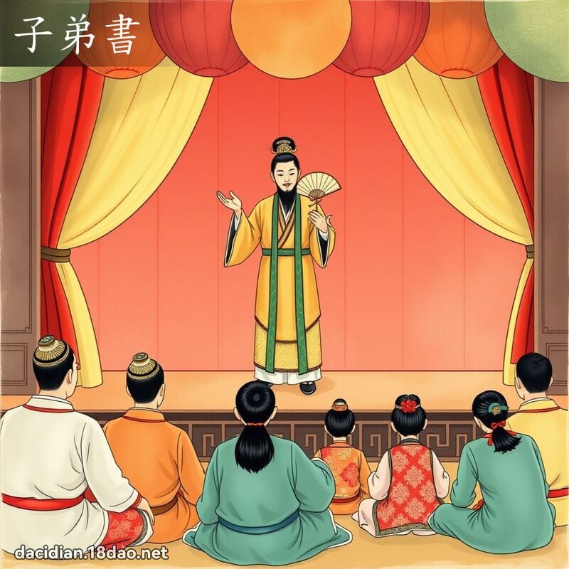 子弟书 - 国语大辞典配图