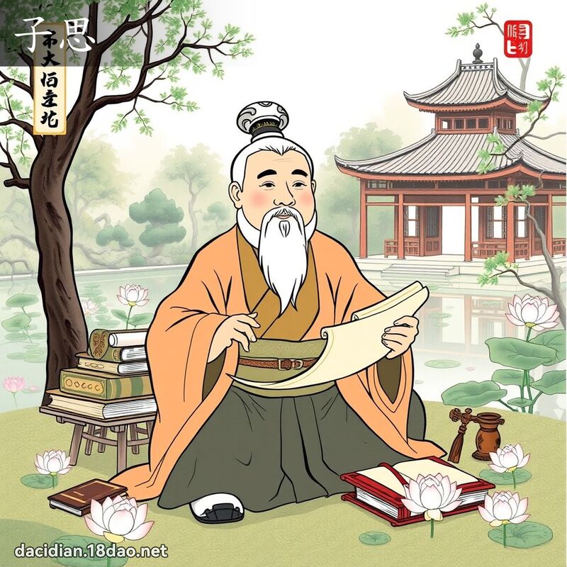 子思 - 国语大辞典配图