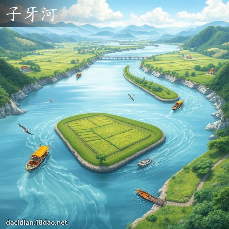子牙河 - 國語大辭典配圖