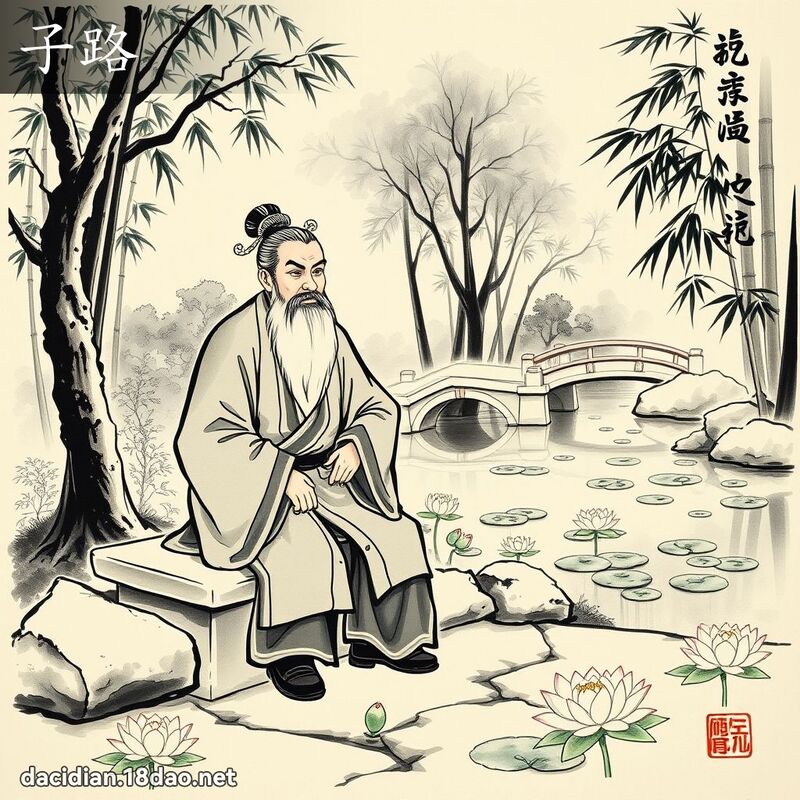 子路 - 国语大辞典配图