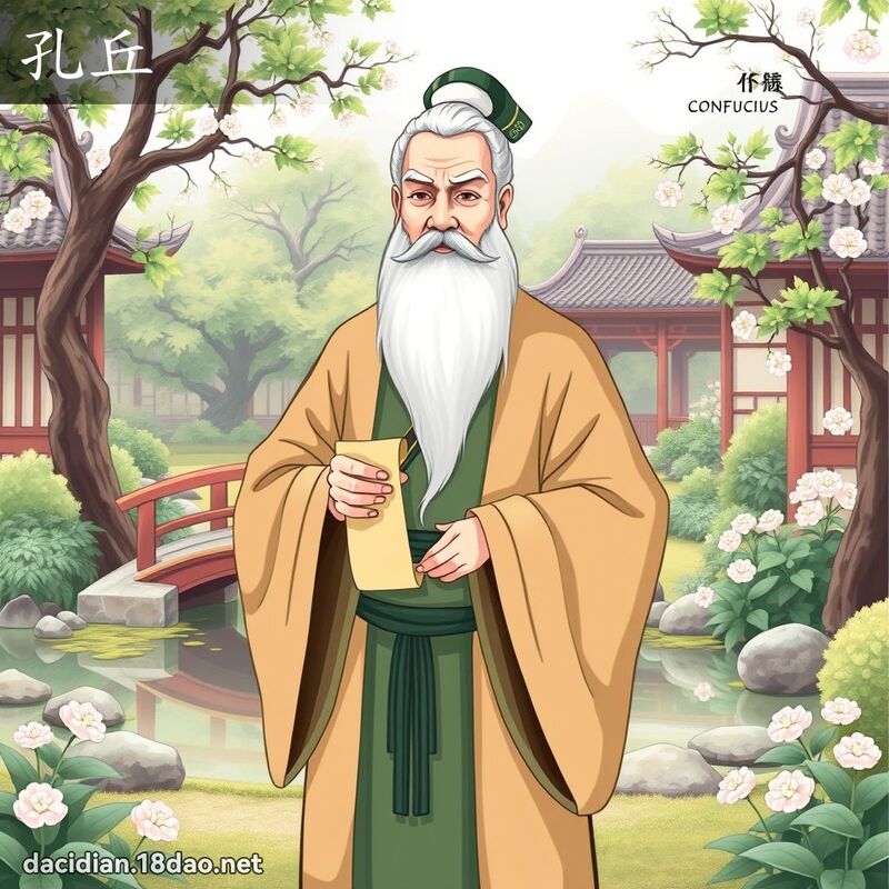 孔丘 - 国语大辞典配图