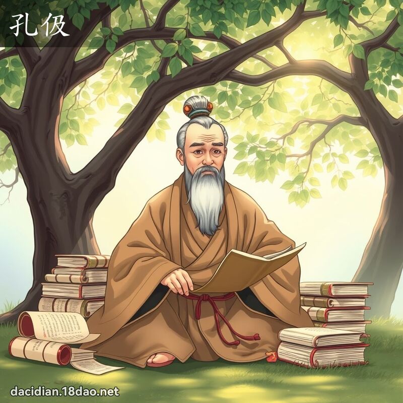 孔伋 - 国语大辞典配图