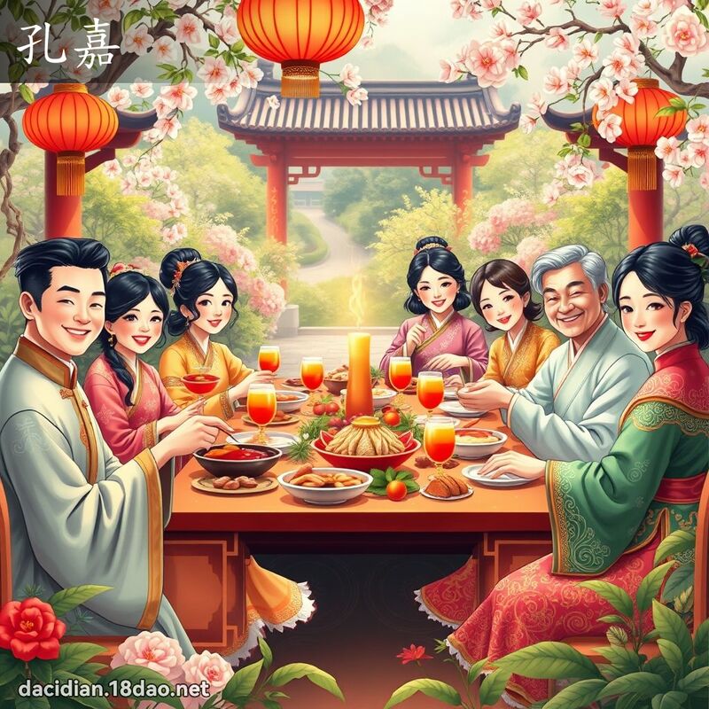孔嘉 - 国语大辞典配图