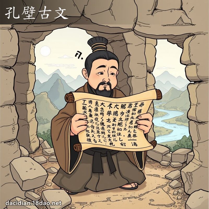 孔壁古文 - 國語大辭典配圖