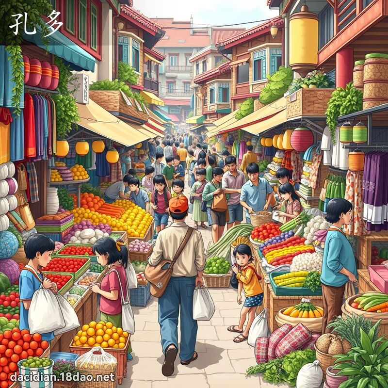 孔多 - 国语大辞典配图
