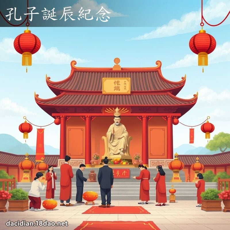 孔子誕辰紀念 - 國語大辭典配圖