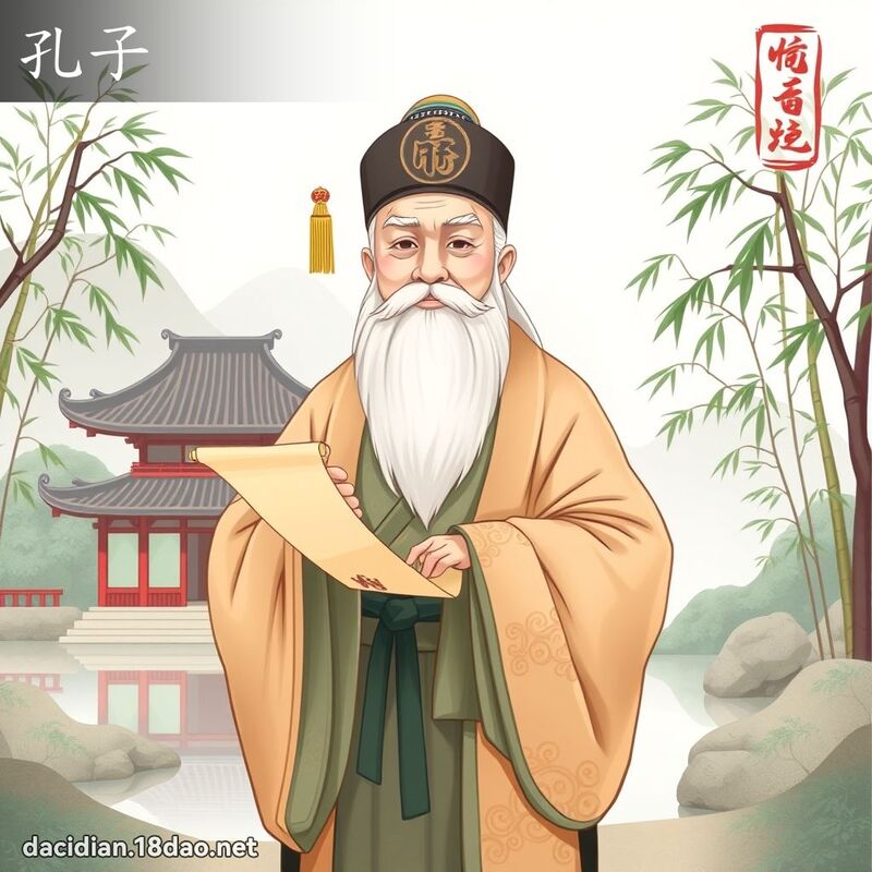 孔子 - 國語大辭典配圖